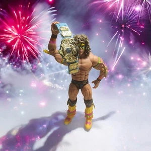 WWE Mattel Elite Hall Of Fame Ultimate Warrior Wrestling Figure Class of 2014 - Picture 1 of 7