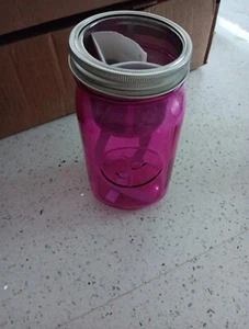 Modern Sprout Jar - Grow with Self Watering Indoor Garden Mason LAVENDER - Picture 1 of 5
