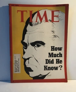 Time Magazine May 14 1973 How Much Did He Know? - Picture 1 of 3
