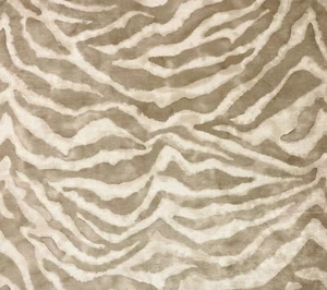 P KAUFMANN BANJAR CASHEW BEIGE GIRAFFE SKIN CHENILLE SOFT FABRIC BY YARD 54"W - Picture 1 of 6