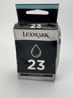 Lexmark 23 OEM Genuine Black Ink Cartridge Sealed NEW