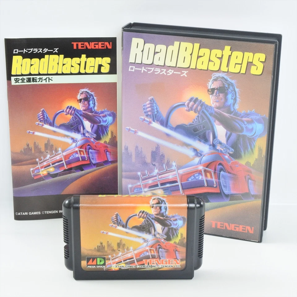 ROAD BLASTERS Mega Drive Sega 2443 md - Image 1 of 4