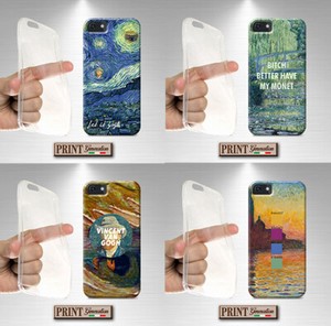 Cover für , IPHONE, Kunst, Berühmte Maler, Silikon, Weiche, Druck HD Stoßfest