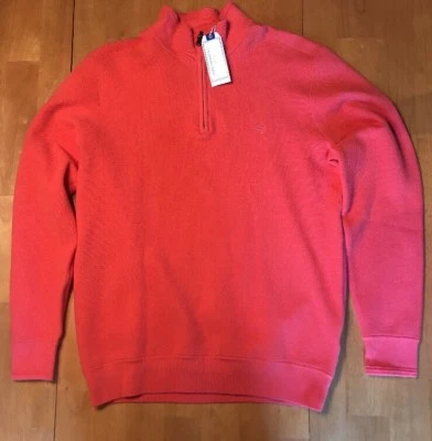 Southern Tide Cotton Sunset Quarter Zip Pullover Sweater NWT Men’s Medium - Image 1 of 4