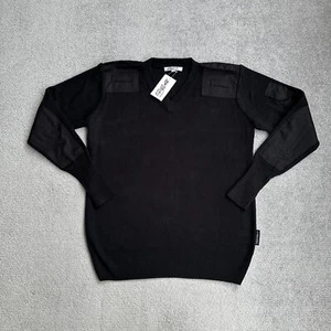 BUNDESWEHR Herren Security Pullover Armee Gr. XL Arbeitspullover 1001 Schwarz - Bild 1 von 9