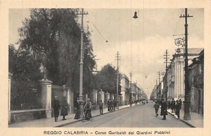 B1978) REGGIO CALABRIA CORSO GARIBALDI DAI GIARDINI PUBBLICI ANIMATA - Imagen 1 de 2