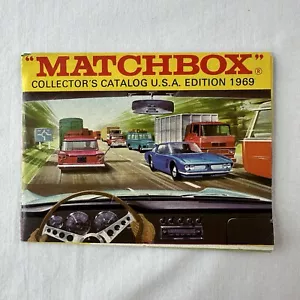 Matchbox Collector's Guide 1969 Catálogo Coleccionistas Edición EE. UU. Folleto Coche De Colección - Imagen 1 de 7