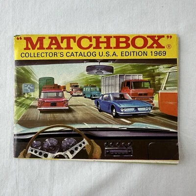 Matchbox Collector's Guide 1969 Collectors Catalog USA Edition Booklet Car Vtg - Image 1 of 4