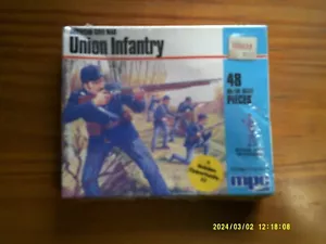 MPC 1/72 AMERICAN CIVIL WAR UNION INFANTRY - Picture 1 of 1