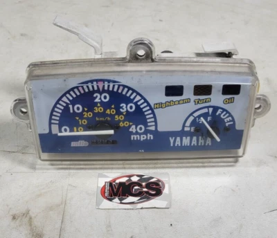 YAMAHA Zuma II (CW 50) OEM Pre-bug odo/ speedometer instrument gauge cluster - Image 1 of 4