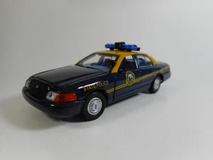 Gearbox Collectibles 1:43 2001 Ford Crown Victoria West Ouest Virginia State P - Picture 1 of 8