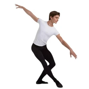 Body Wrappers M90 Men's Convertible Tights Cut & Sewn Dance Size Small Black - Picture 1 of 10