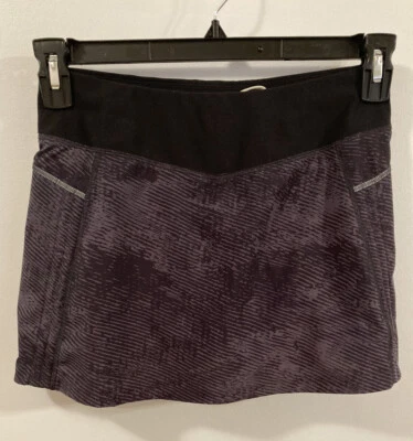 Falda deportiva LUCY TECH Skort gris carbón elástica tenis golf para mujer XSmall Foto 1 de 4