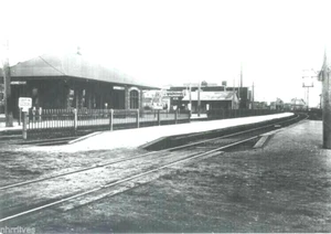 VERY RARE 5x7 B&W PHOTO OF LIRR ARVERNE (GASTON AVE) ROCKAWAY LINE VIEW 1 OF 3 - Picture 1 of 1