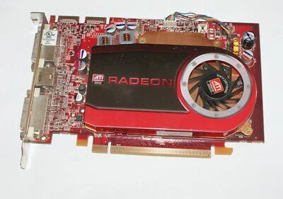 Dell ATI Radeon HD 4670 512MB DVI x2/S-Video PCIE Graphics Card - Image 1 of 3