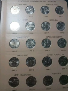 1999-2008 WASHINGTON QUARTERS  STATEHOOD COLLECTION - Picture 1 of 10