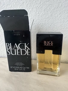 AVON Black Suede Cologne EDT Spray for Men 3.4 oz NEW - Picture 1 of 8