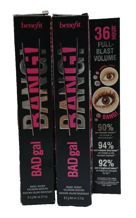 Benefit BADgal BANG! Volumizing Mascara – 0.3 oz / 8.5g 2 FOR THE PRICE OF 1 !!! - Image 1 of 1
