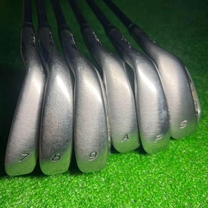 Ladies TaylorMade BURNER XD TI Iron Set 7I～9I.Pw.Aw.Sw 6Pcs RE＊AX SUPERFAST 45 L - Picture 1 of 8