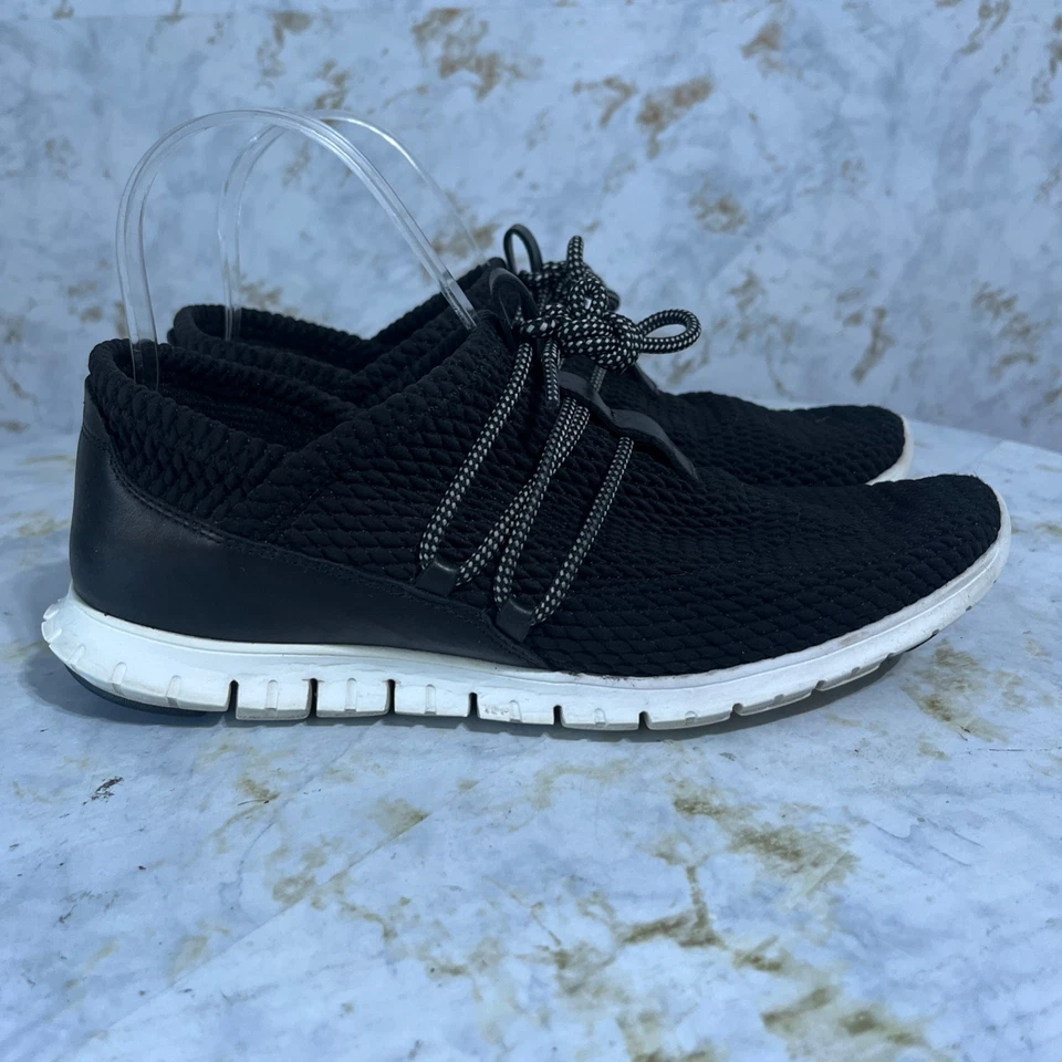 Cole Haan Zerogrand Quilted Women's Size 8 Shoes Black White Comfort Oxfords - Image 1 of 4