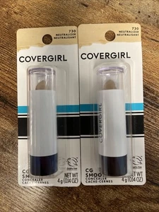 Lot of 2 CoverGirl CG Smoothers Concealer, Neutralizer 730 SEALED - Picture 1 of 2