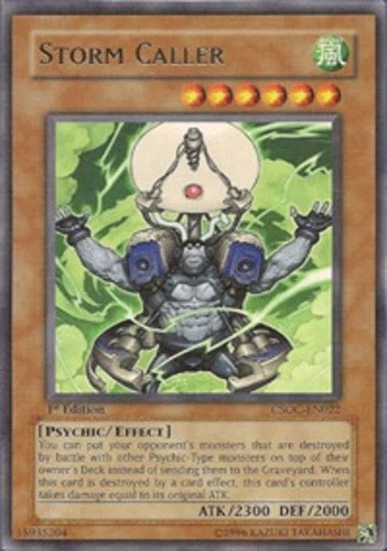Storm Caller - CSOC-EN022 - Rare - Unlimited Edition - Lightly Played - Image 1 of 1