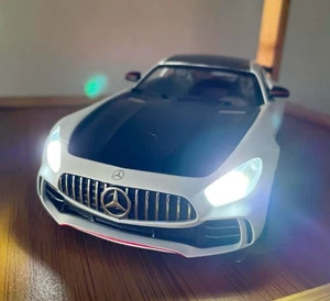 1:24 Mercedes-Benz AMG GT-R Supercar Alloy Diecast Model Collectible Vehicle Toy - Picture 1 of 8