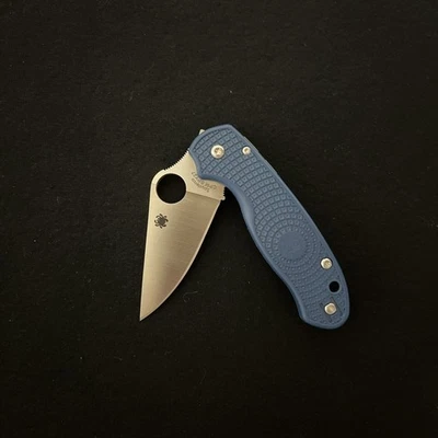 Spyderco Para 3 LW Azul Cobalto FRN CPM-SPY27 Segundo de Fábrica Foto 1 de 4