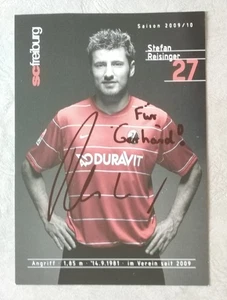 14155 Stefan Reisinger SC Freiburg 2009/10 Autogrammkarte original signiert - Imagen 1 de 2