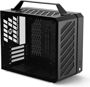 Mechanic Master C28 Cool Cube Series Mini ITX Micro ATX Case - Elegant Black - Afbeelding 1 van 13