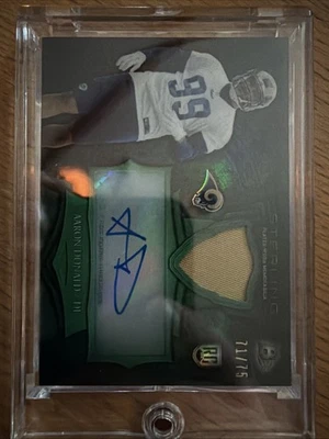 2014 Bowman Sterling - автограф дебютанта реликвии золото переливающаяся Аарон Дональд /75 - Изображение 1 из 2