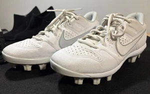 Botín de béisbol Nike Alpha Huarache Varsity bajo para hombre talla 8,5 AO7959-101 blanco - Imagen 1 de 6