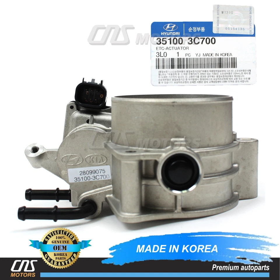 Throttle Body ✅GENUINE for 2010-2014 Santa Fe Sedona Sorento 3.5L OEM 351003C700 - Image 1 of 4