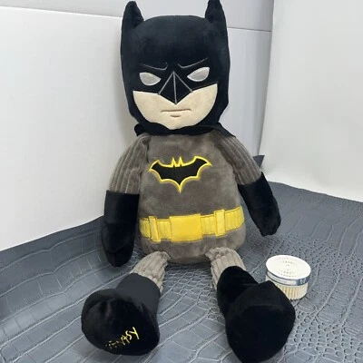 Peluche Scentsy Buddy Batman con paquete de perfumes de hombre misterioso usado en excelente estado Foto 1 de 4