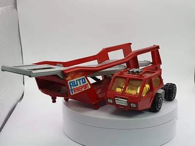 Bisarca Car Transporter Matchbox 1/50 Rosso - Immagine 1 di 3