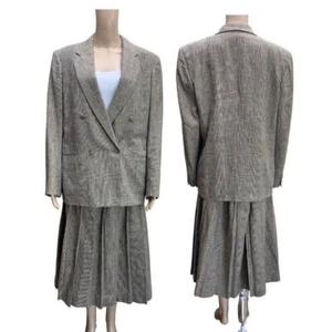 Brooks Brothers Damen Karriere Rock Anzug Set 14 Vintage Wolle - Bild 1 von 9
