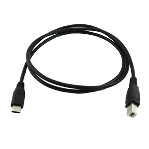 USB 3.1 Type C Male to USB 2.0 B Male Printer Scanner Data Connector Cable 3ft - Picture 1 of 7