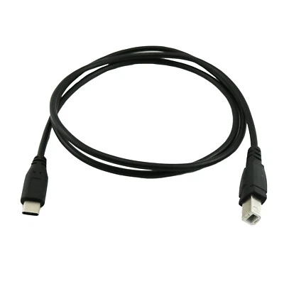 USB 3.1 Type C Male to USB 2.0 B Male Printer Scanner Data Connector Cable 3ft - Image 1 of 4