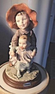 Giuseppe Armani Retierd Figurine "LITTLE SISTER" Hard To Find - Picture 1 of 6