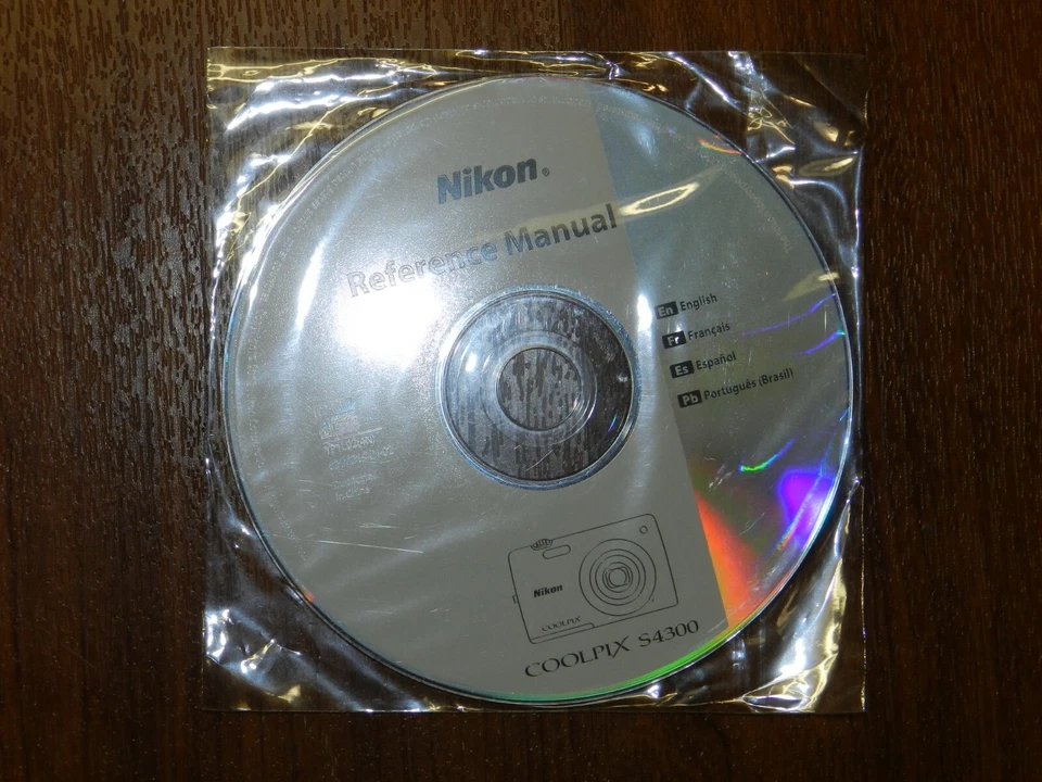 New Nikon OEM Genuine CD with User's Guide Instructions Manual for Coolpix S4300 - Image 1 of 1