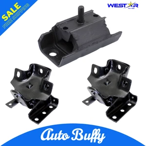 Engine & Trans Mount 3PC Fits 99-07 Chevrolet Silverado 4.8L 5.3L 4WD Exc Hybrid - Picture 1 of 1