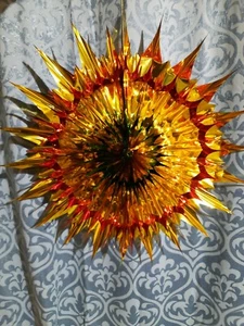 Christmas Star Burst Pull Out Vintage Christmas House Japan - Picture 1 of 4