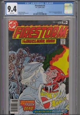 Firestorm #3 CGC 9.4 1978 Marvel Comics Al Milgrom arte y portada historia de G. Conway Foto 1 de 4