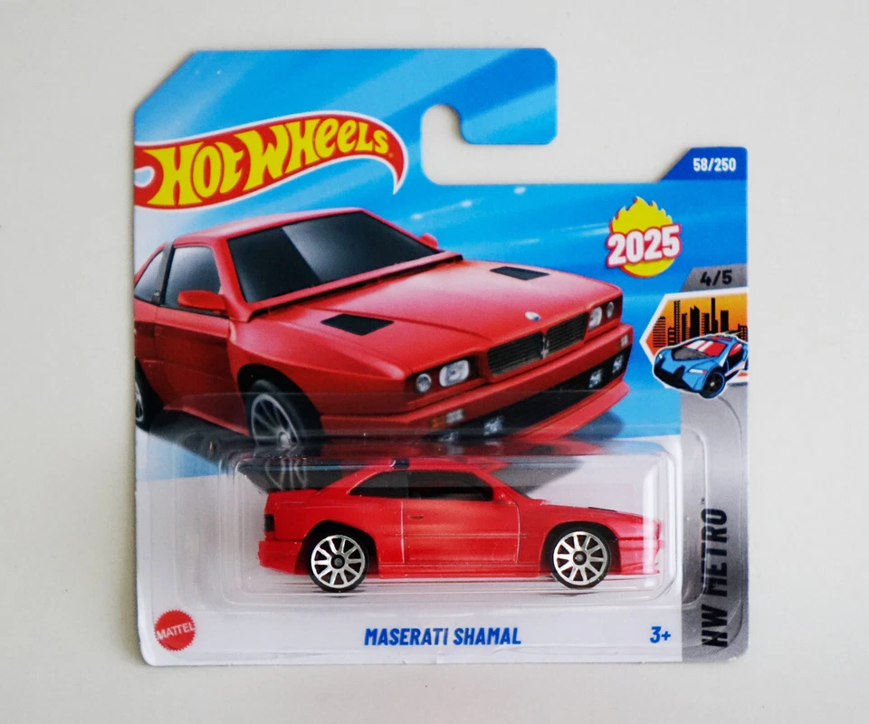 Hot Wheels - Maserati Shamal - HW Metro - 2025 - 1:64 - Immagine 1 di 1