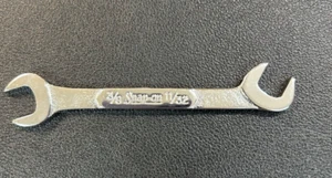 SNAP-ON 3/8" x 11/32" OPEN END OFFSET WRENCH SHORT IGNITION USA DS2422 - Picture 1 of 2