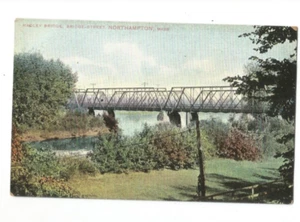 HADLEY BRIDGE TRAIN TRESTLE ? NORTHAMPTON  MASSACHUSETTS MASS MA TRAIN BRIDGE ST - Picture 1 of 1