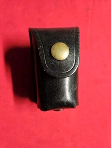 Police 38 Special Speedloader Black Leather Pouch. - Picture 1 of 6