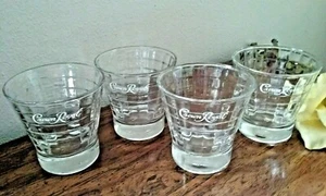 Vasos de vidrio de whisky cónicos Crown Royal Optic barra - Imagen 1 de 4