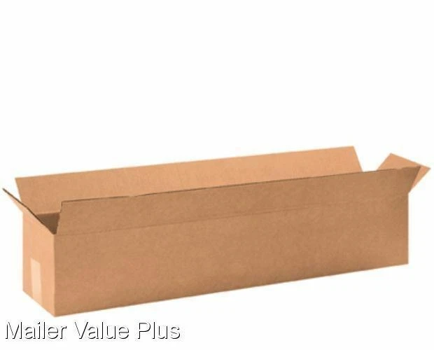 50 - 20 x 4 x 4 Corrugated Shipping Boxes Packing Storage Cartons Cardboard Box Foto 1 de 1