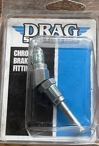 1742-0486 DRAG SPECIALTIES HYDRAULIC HOSE ADAPTER 2017-2019 NOS - Picture 1 of 1